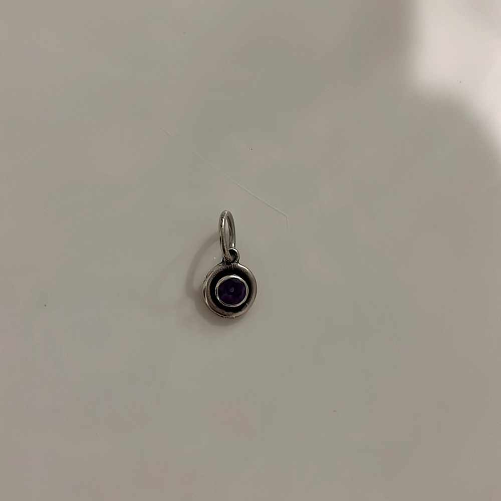 Waxing Powtic Gemstone Charm
